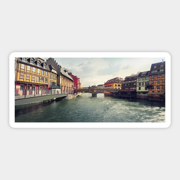 Strasbourg panorama Sticker by psychoshadow